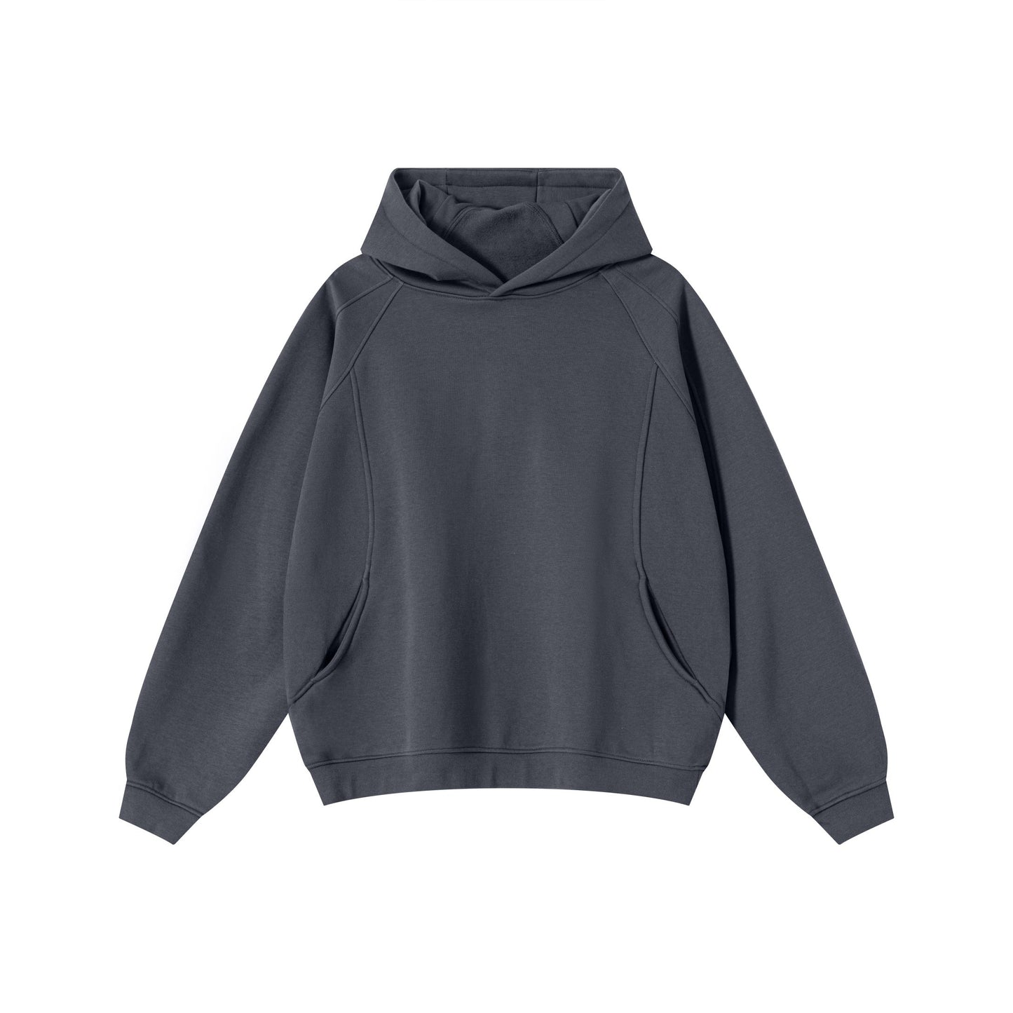 Colorblock Panel Design | Oversized Hoodie