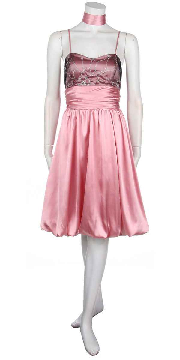 CLEARANCE - Juliet 2117 Short Knee Length Bubble Skirt Semi-Formal Dress