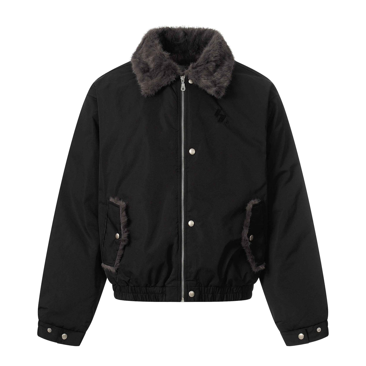 Faux-Fur Collar | Short Winter Jacket