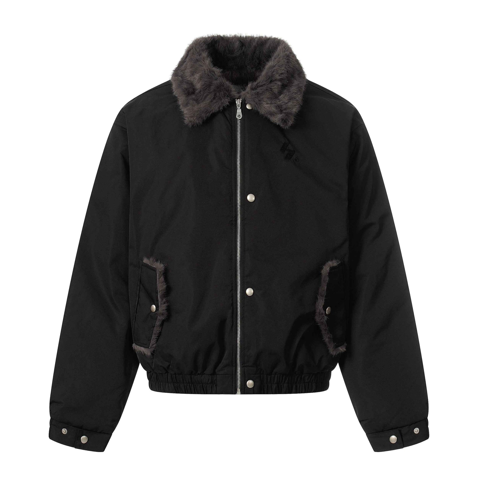 Faux-Fur Collar | Short Winter Jacket