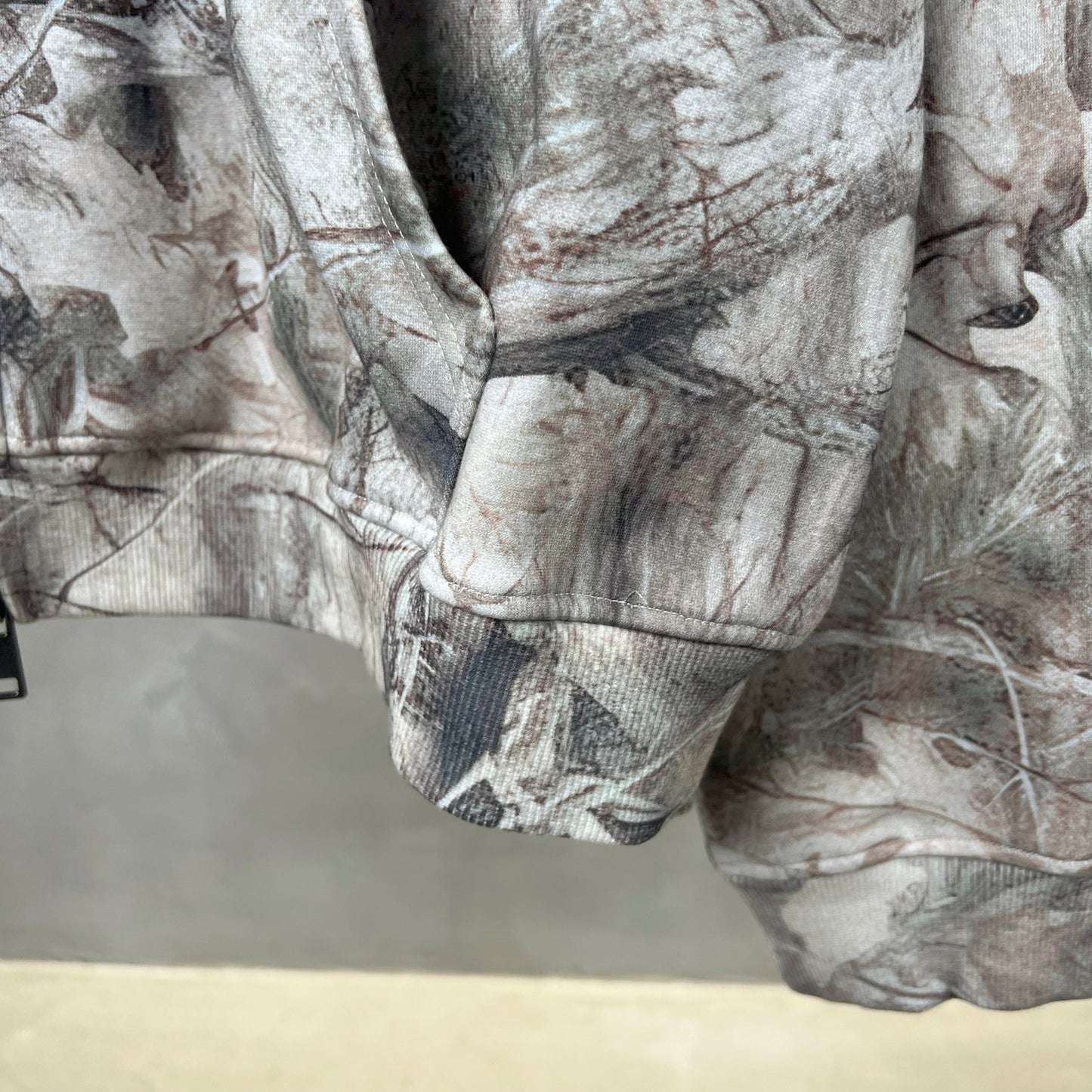 Forest Camo | Oversized Zip-Up Hoodie
