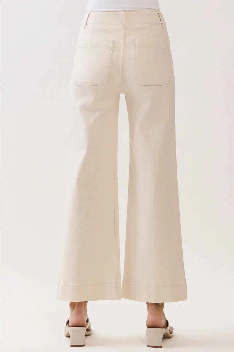 Rosa A Line Jeans With Darts