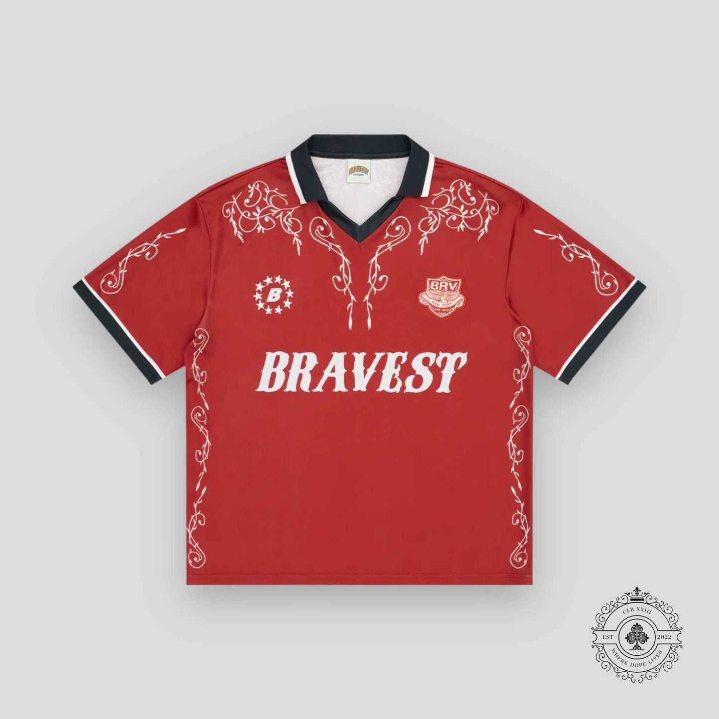Bravest Studios Red Western Jersey