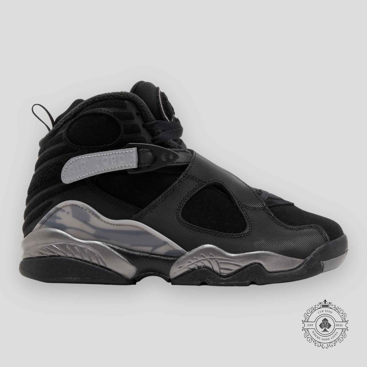 Air Jordan 8 Retro GS Winterized Gunsmoke