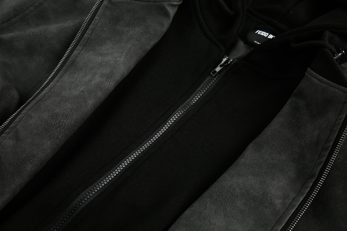 Techwear Style | Layered Hooded Bomber Jacket