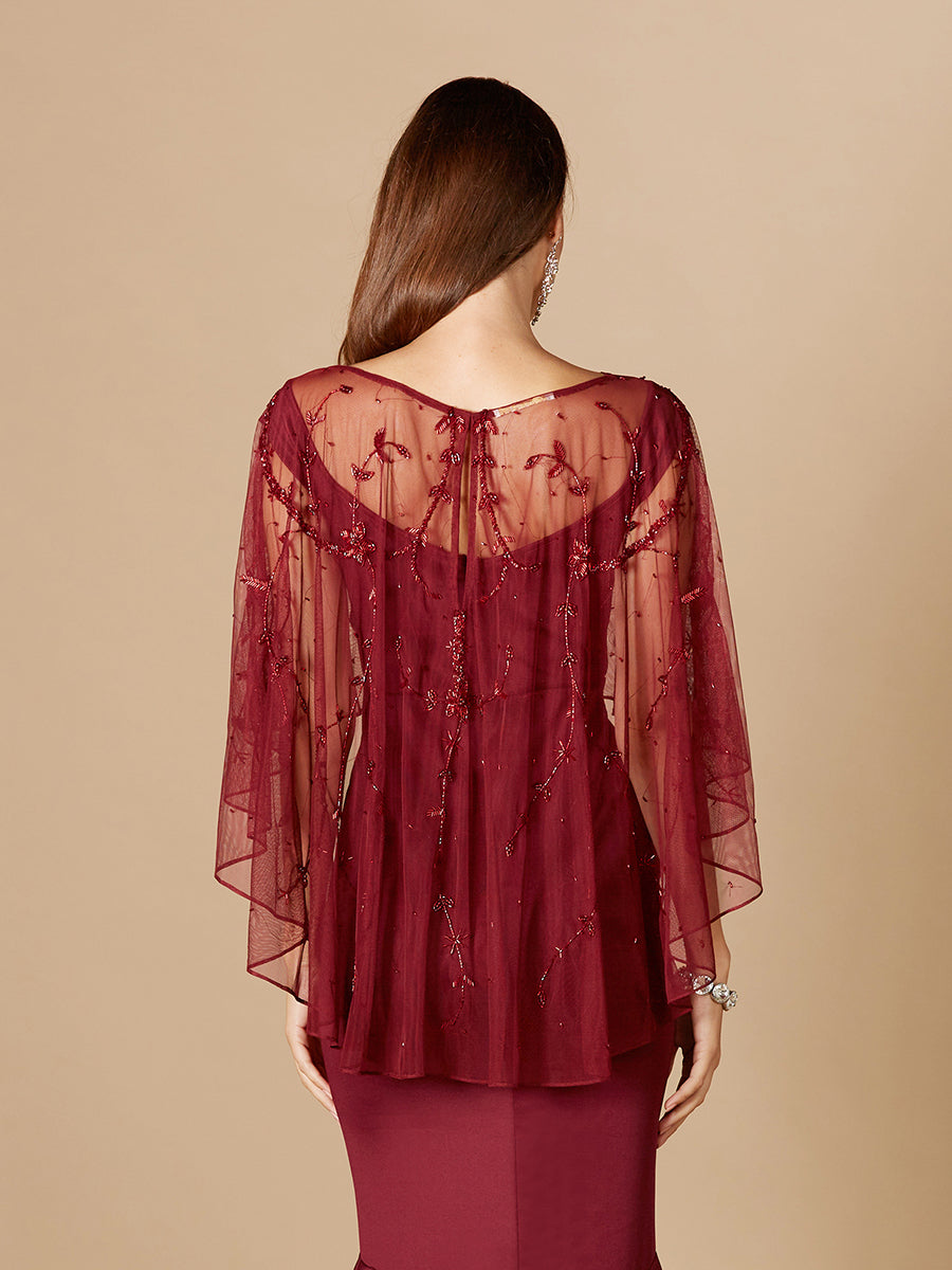 Flutter Capelet - JUSTLUXURY