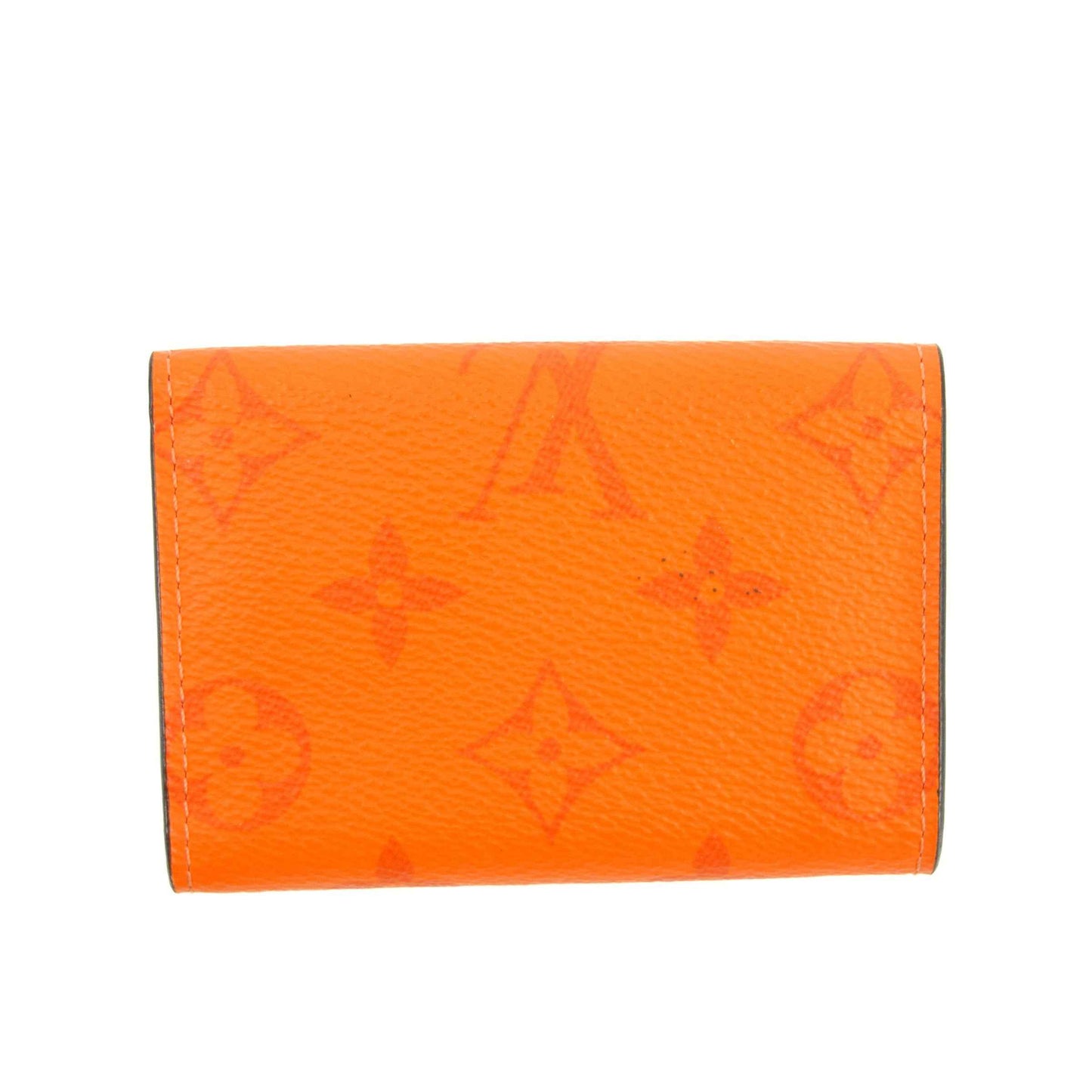 Louis Vuitton Orange Taigarama Discovery Compact Mini Wallet #2952
