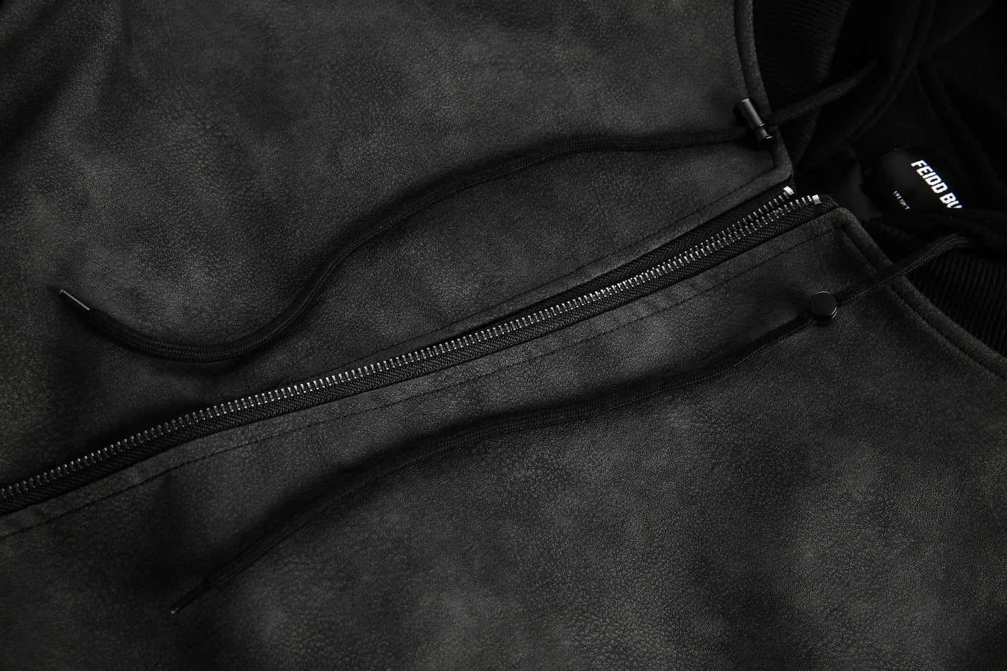Techwear Style | Layered Hooded Bomber Jacket