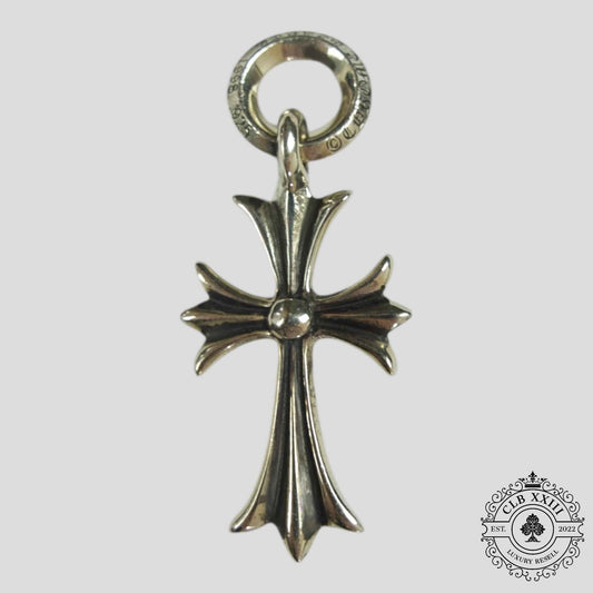 Chrome Hearts Tiny Cross Pendant in Silver