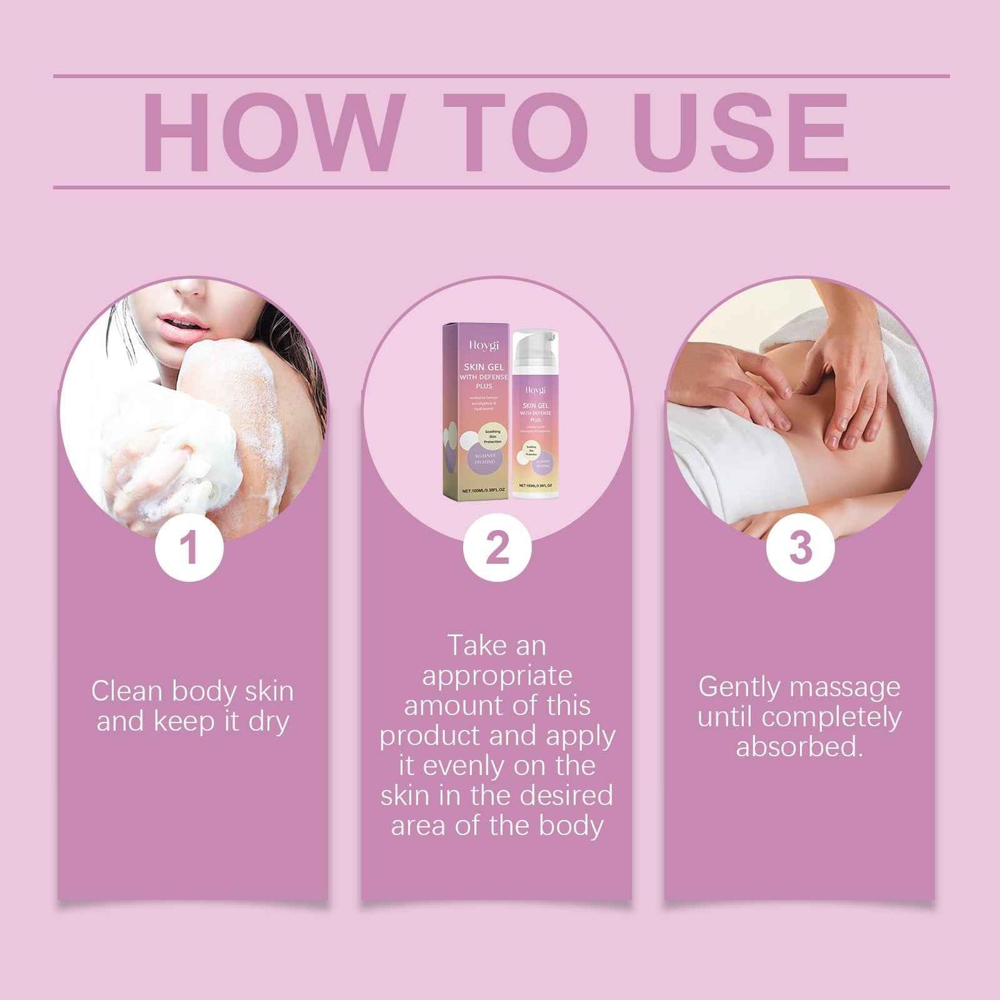 Hoygi Skin Care Gel Body Care Gel Skin Repair For All Skin Types Gentle And Refreshing