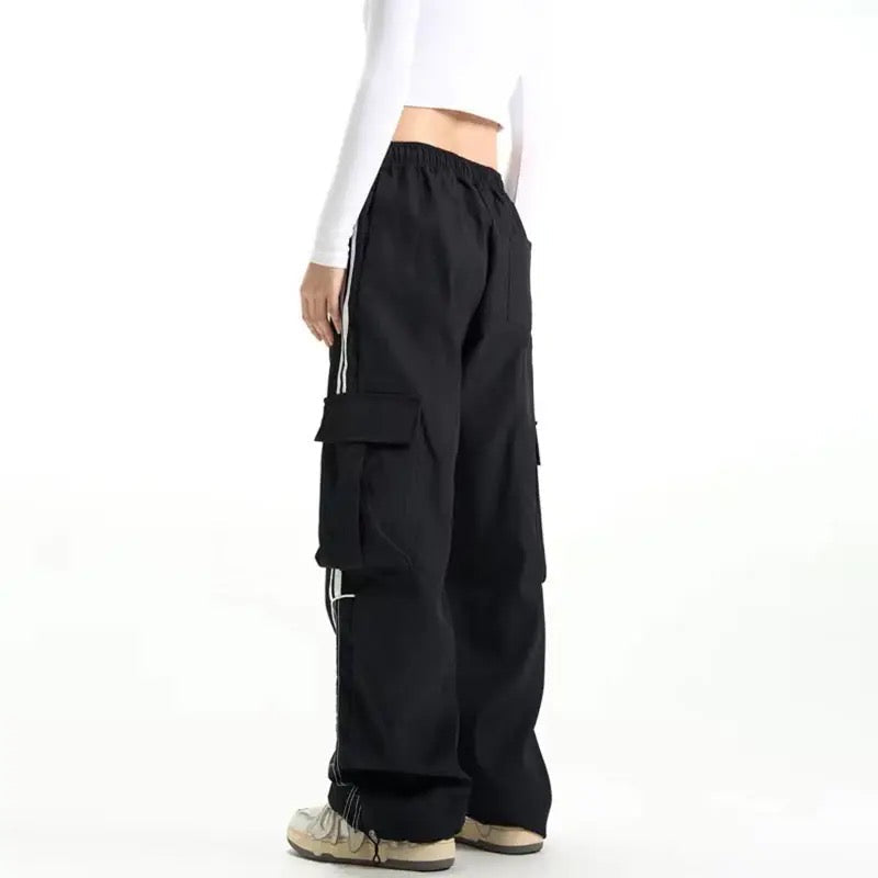 Shadowline Black Parachute Pants