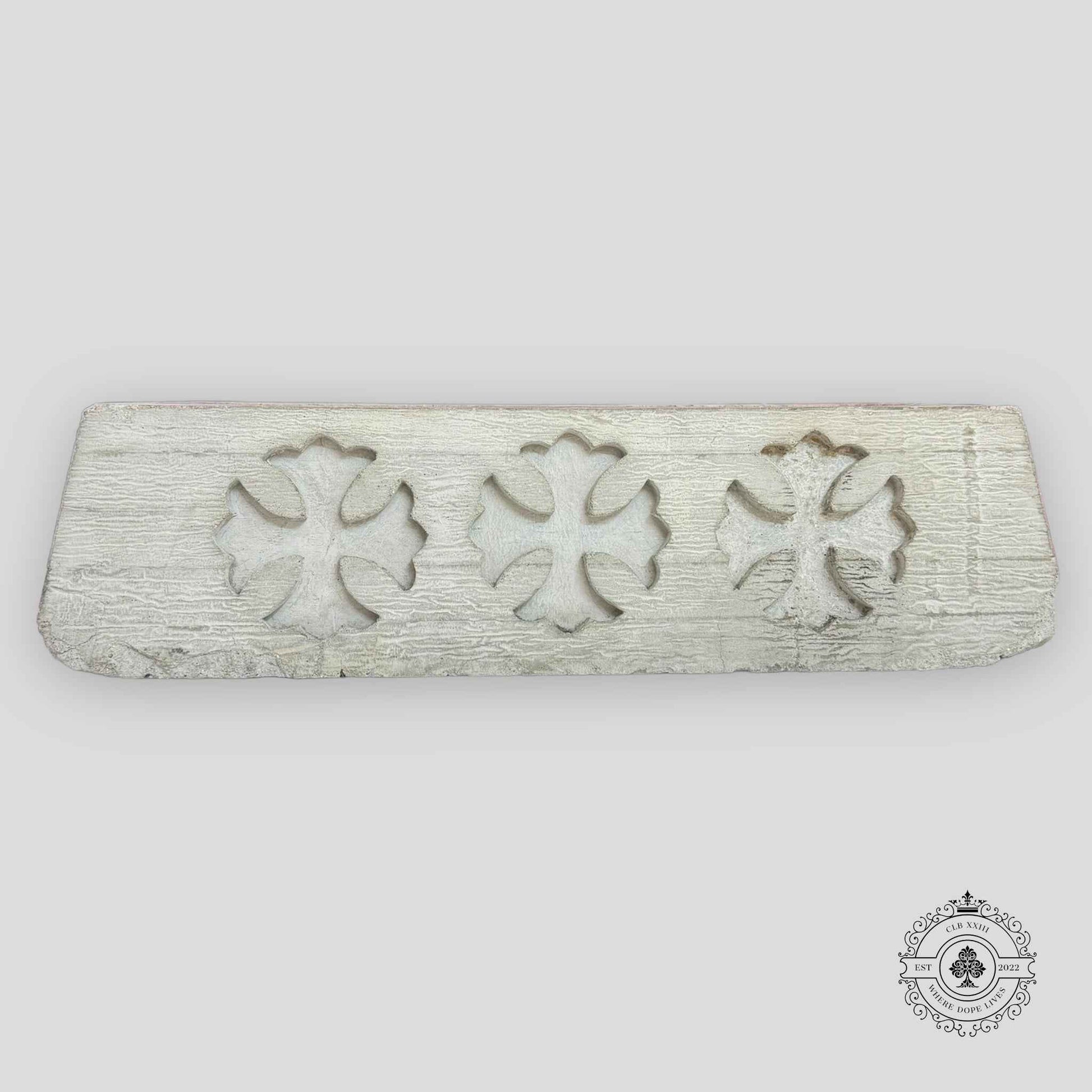 Chrome Hearts Concrete Dog Bowl