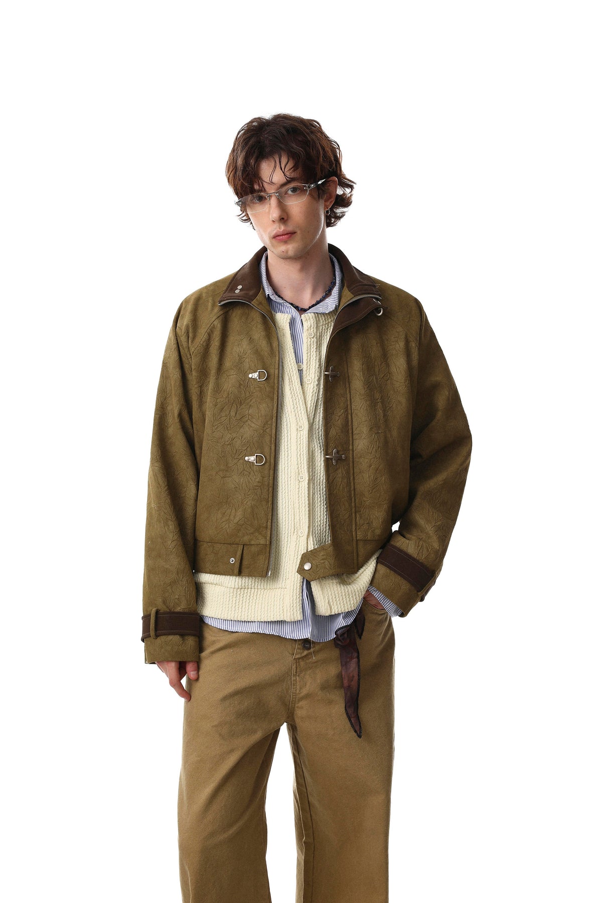 Rogue Buckle Leather Jacket