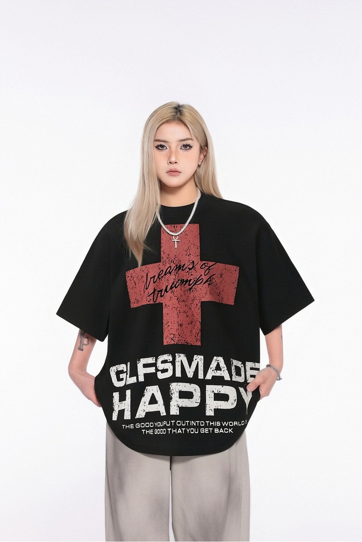 Blessed Cross Graphic T-shirt