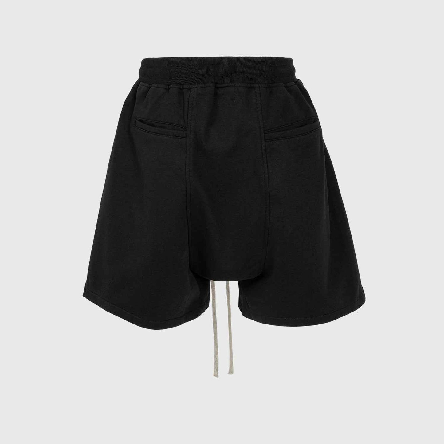 Retro Functional Zipper Slit Jort