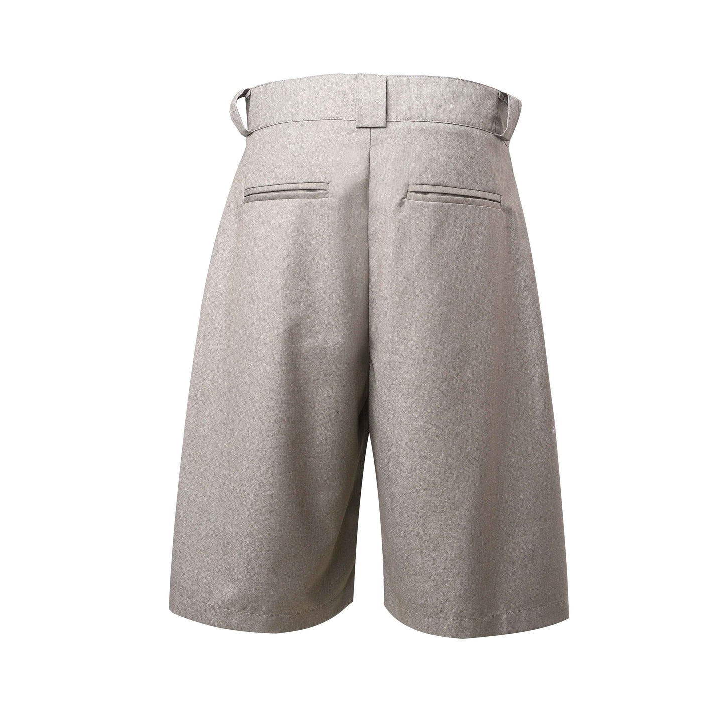 Vintage Deconstructed Pleated Shorts