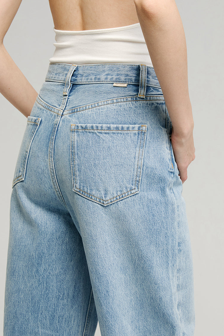 Moon Curve Jeans HJ031 - JUSTLUXURY