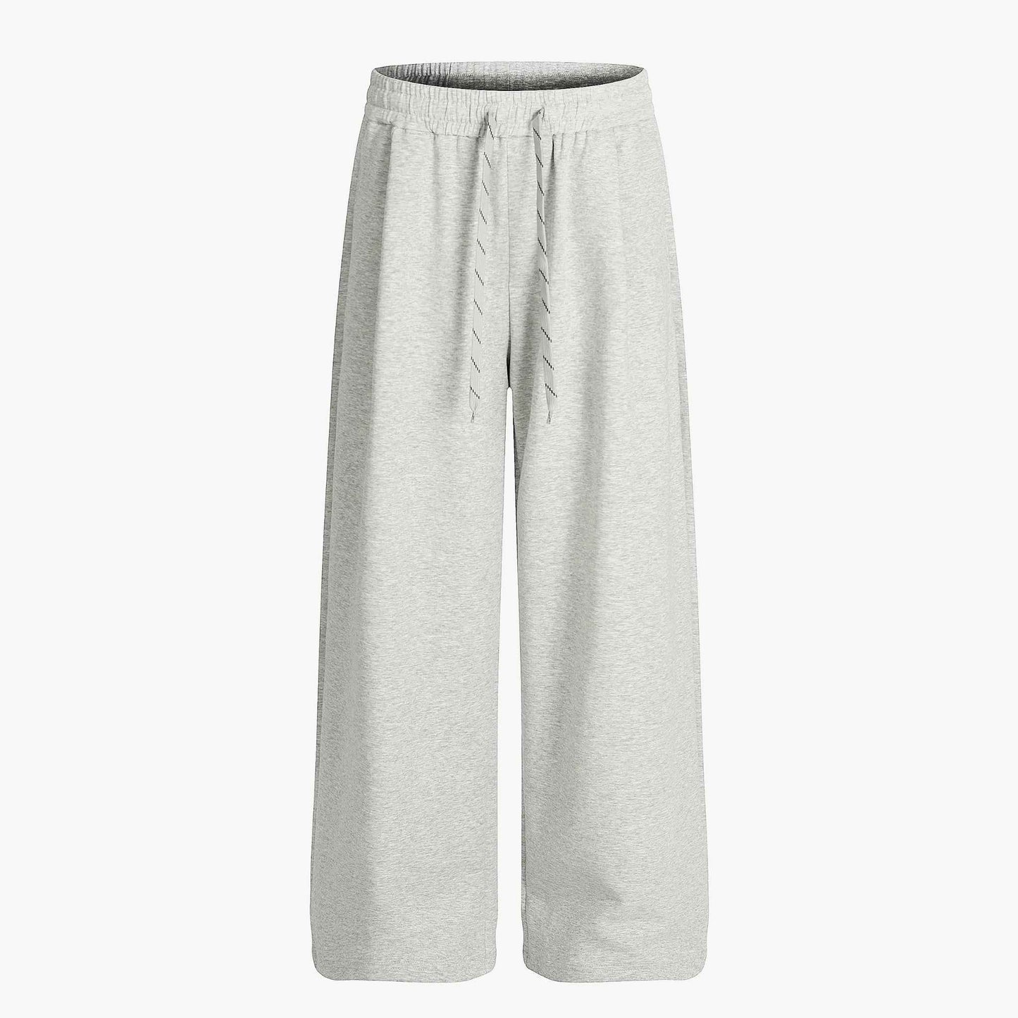 Drawstring Wide Leg Relaxed Sweatpants