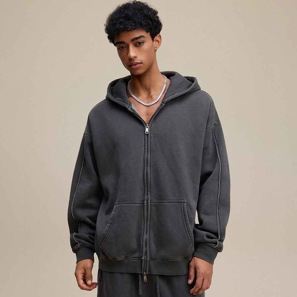 Vintage | Classic Zip Up Hoodie