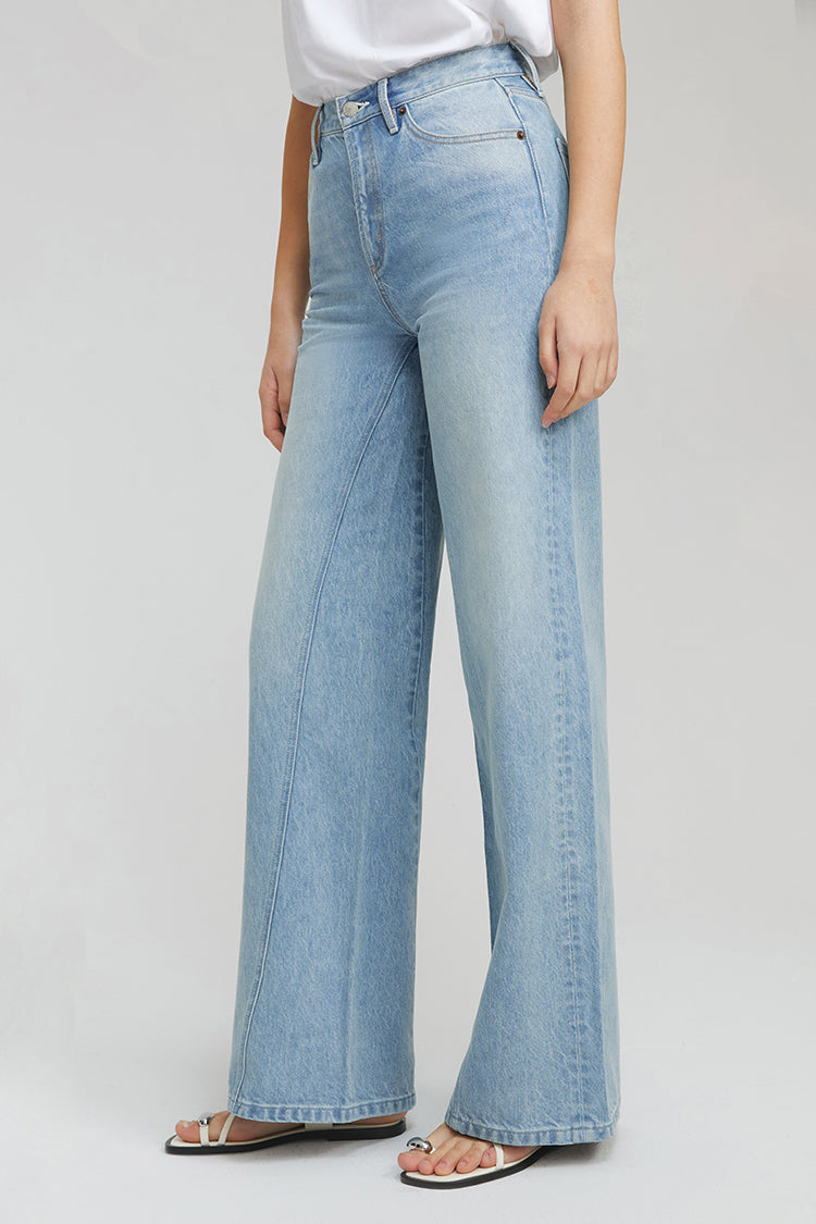 Angeles High Rise Baggy Jeans HJ103 - JUSTLUXURY