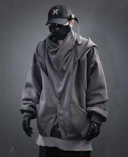 HiH57 Grey Assassin Hoodie