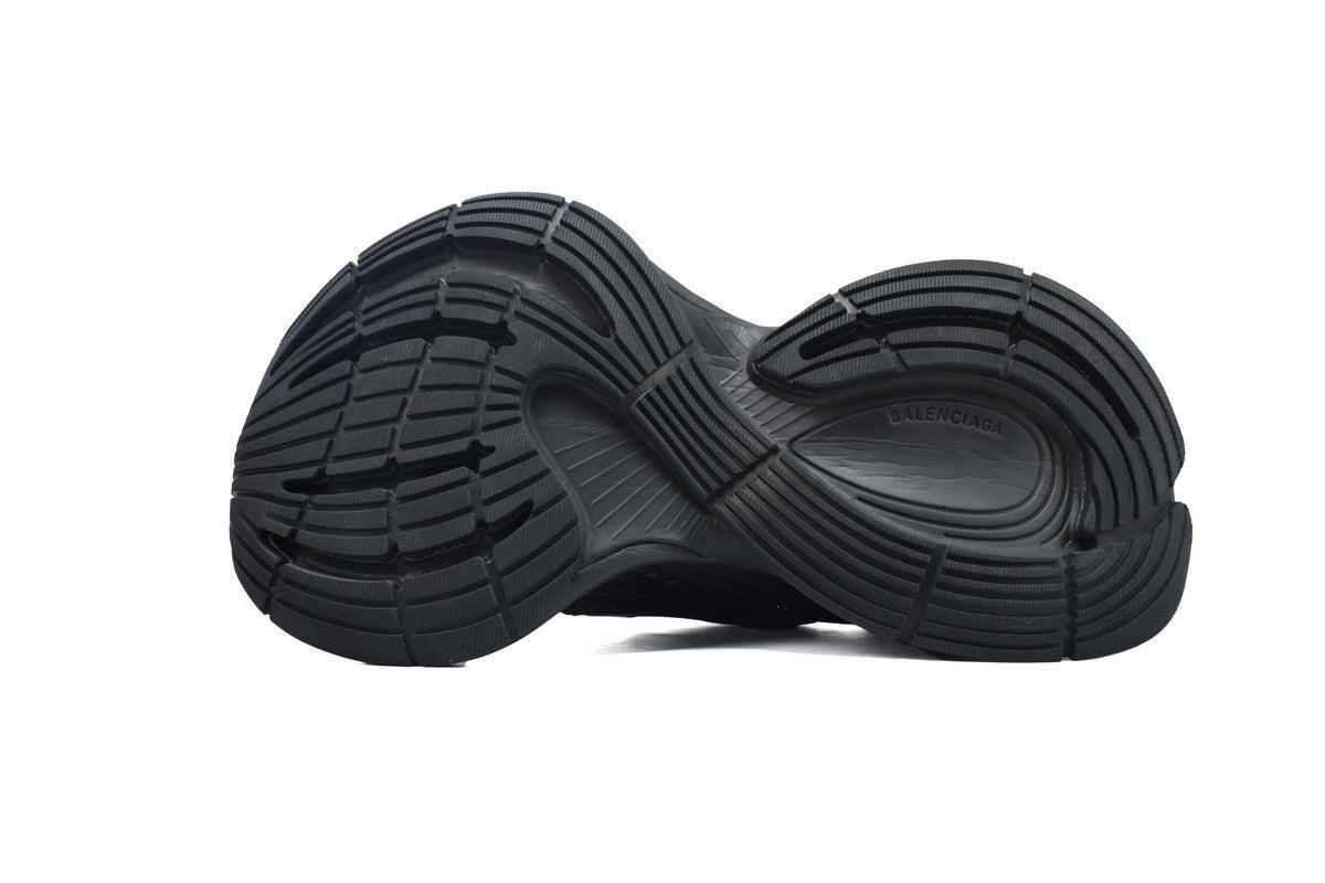 Custom BLCG Circuit Sneaker 'Worn-Out - Black SneakerNational