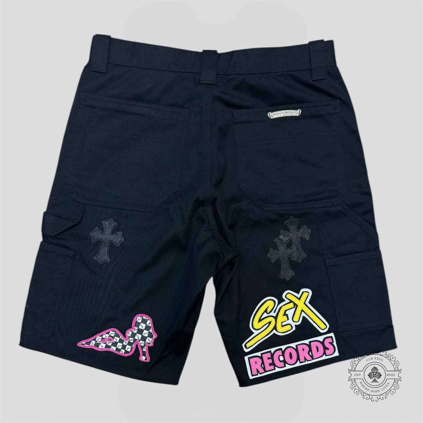 Chrome Hearts Matty Boy Patch Shorts
