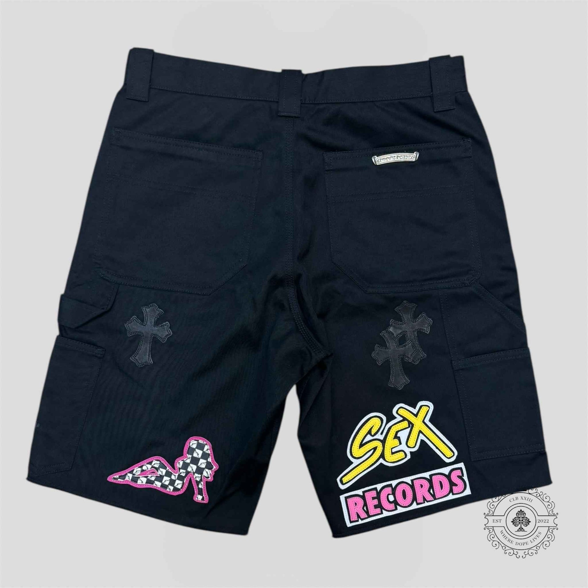 Chrome Hearts Matty Boy Patch Shorts