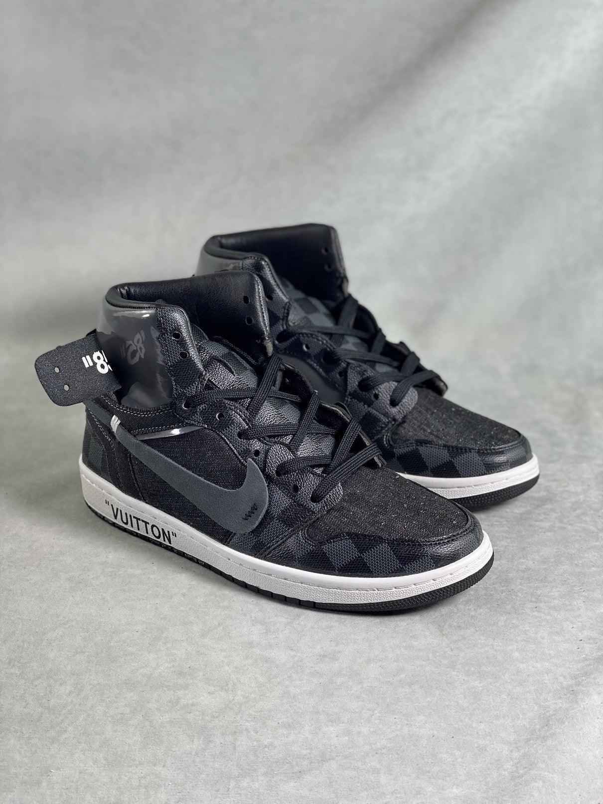 Custom Air Jordan 1 x Monogram Logo
