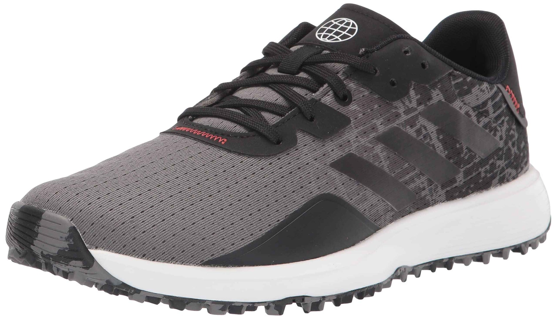 adidas Mens S2g Spikeless Golf Shoes Grey Four/Core Black/Grey Six 11.5 Wide