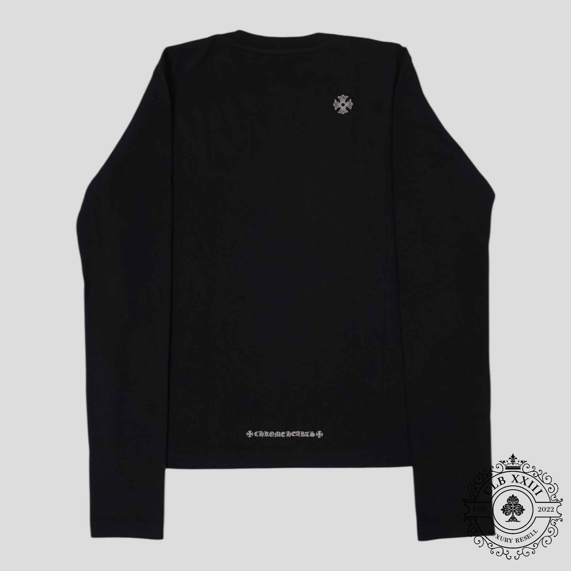 Chrome Hearts Vine Dagger Embroidered Women's Long Sleeve
