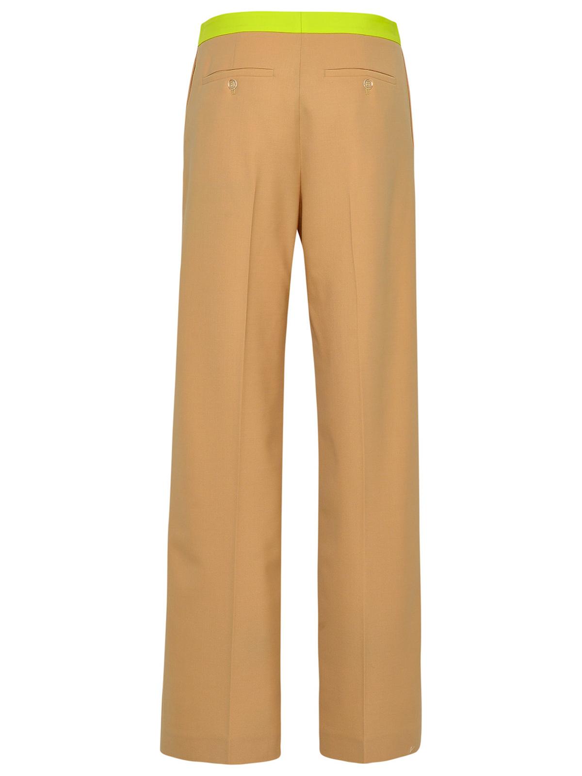 Off-White Beige Wool Blend Active Pants Women - JUSTLUXURY