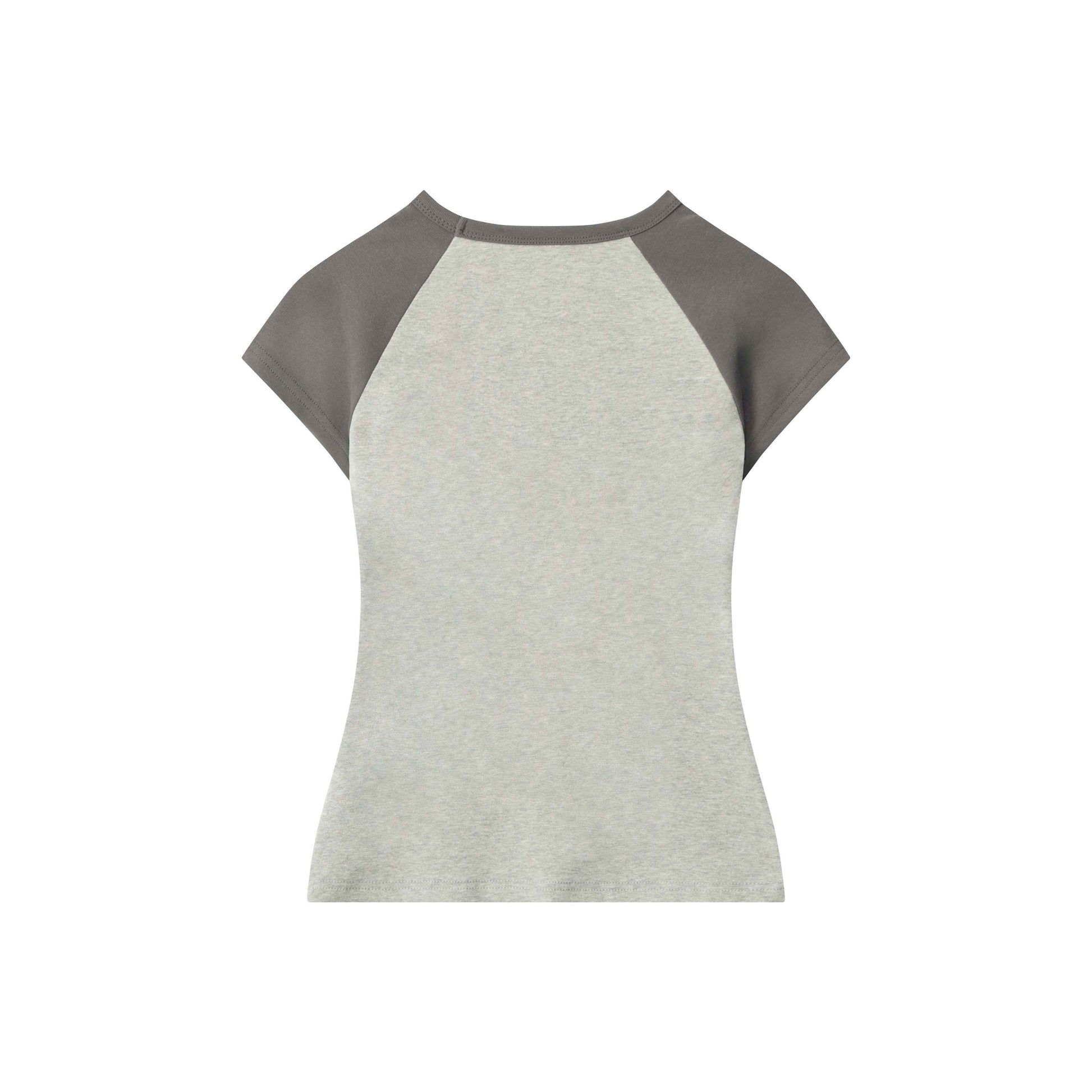 Grunge Cross | Fitted Graphic Raglan Tee