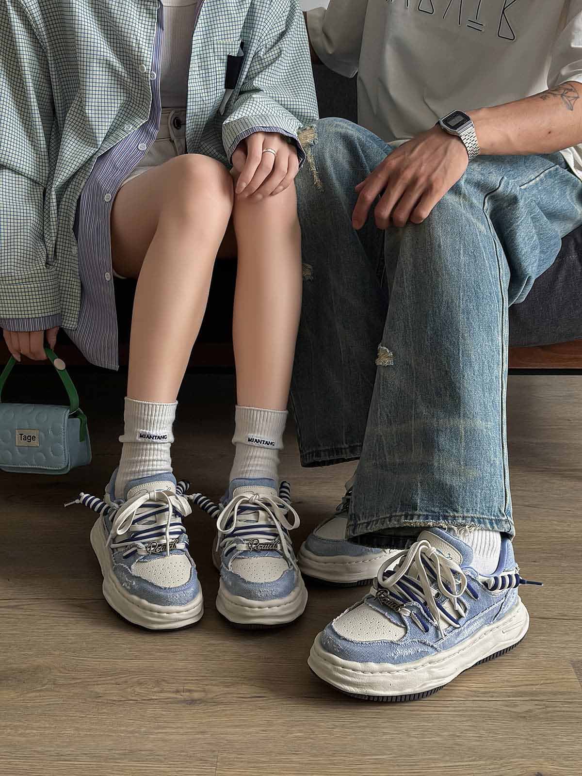 Sneakers Retro Washed