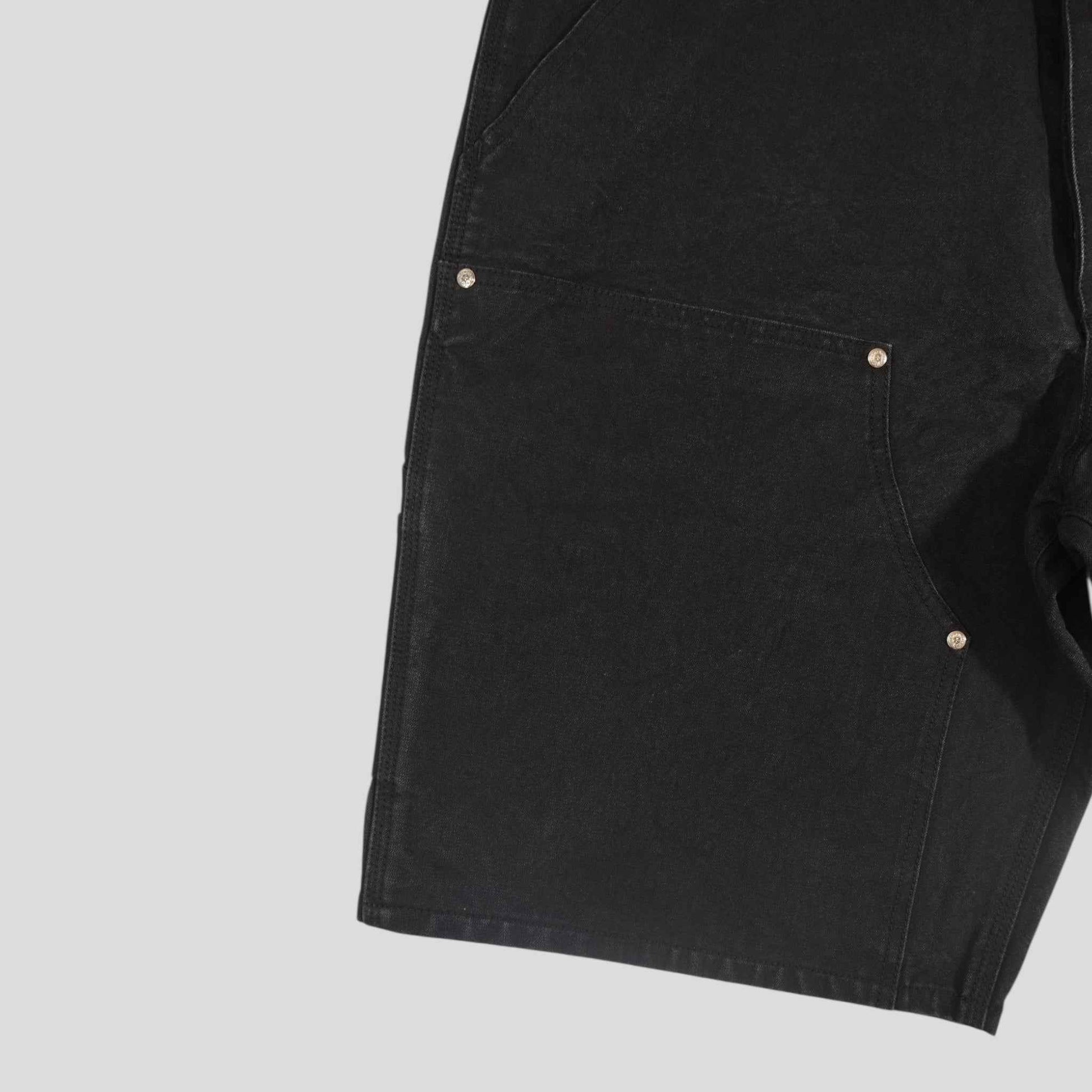 Chrome Hearts 13 Cross Patch Carpenter Shorts in Black