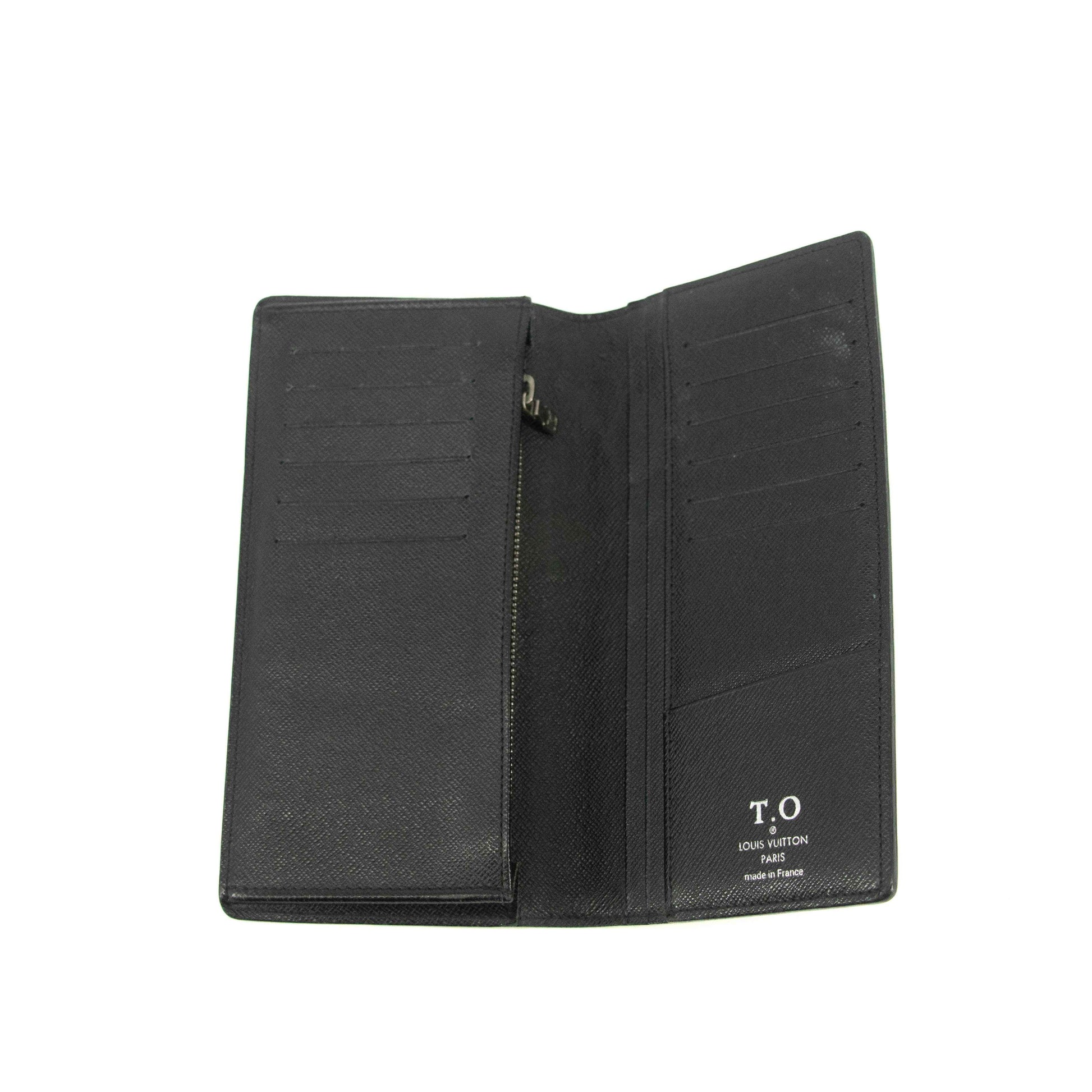 Louis Vuitton Damier Graphite Long Wallet #3857