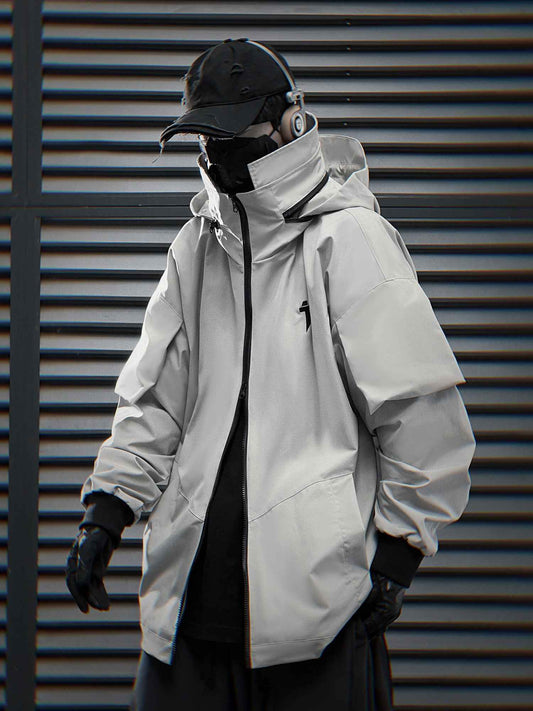 HiJ35 Grey Tech Jacket