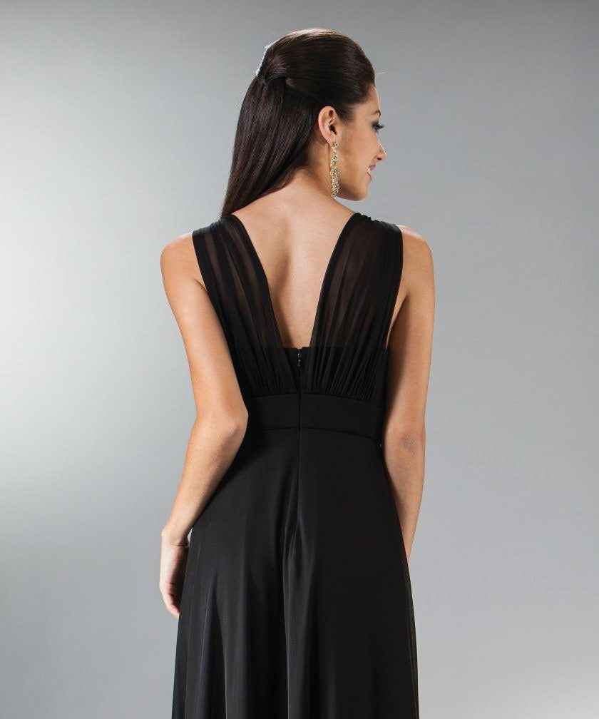 CLEARANCE - Cinderella Divine 3915 Chiffon Dress Knee Length (Size XL)