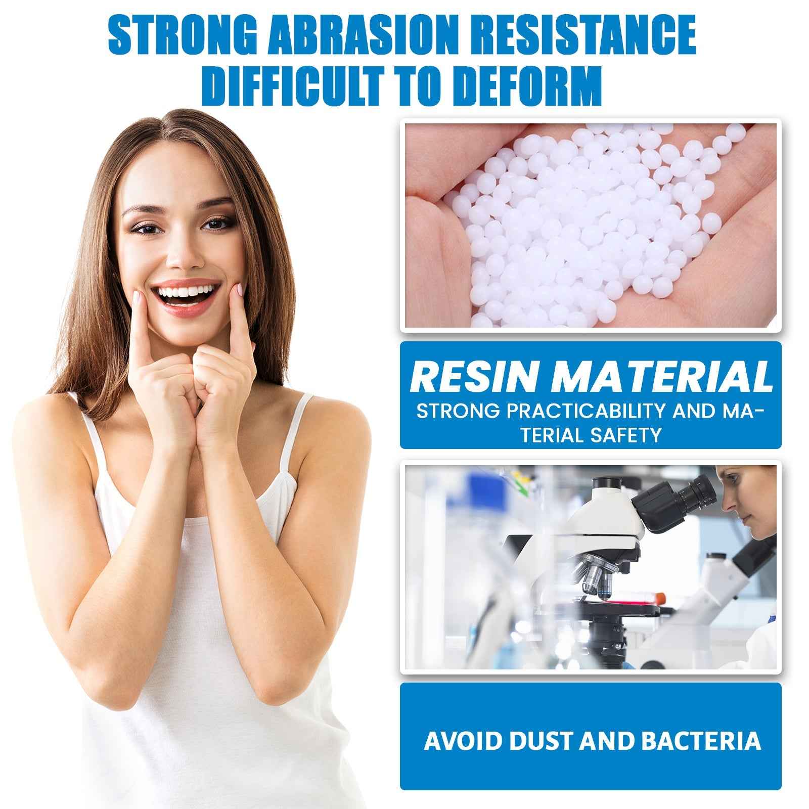 Jaysuing Moldable Dental Filling Cavity Adhesive (30ml box), Film And Television Makeup Denture Modification Adhesive, False Dental Filling, Broken Tooth Temporary Dental Filling Adhesive