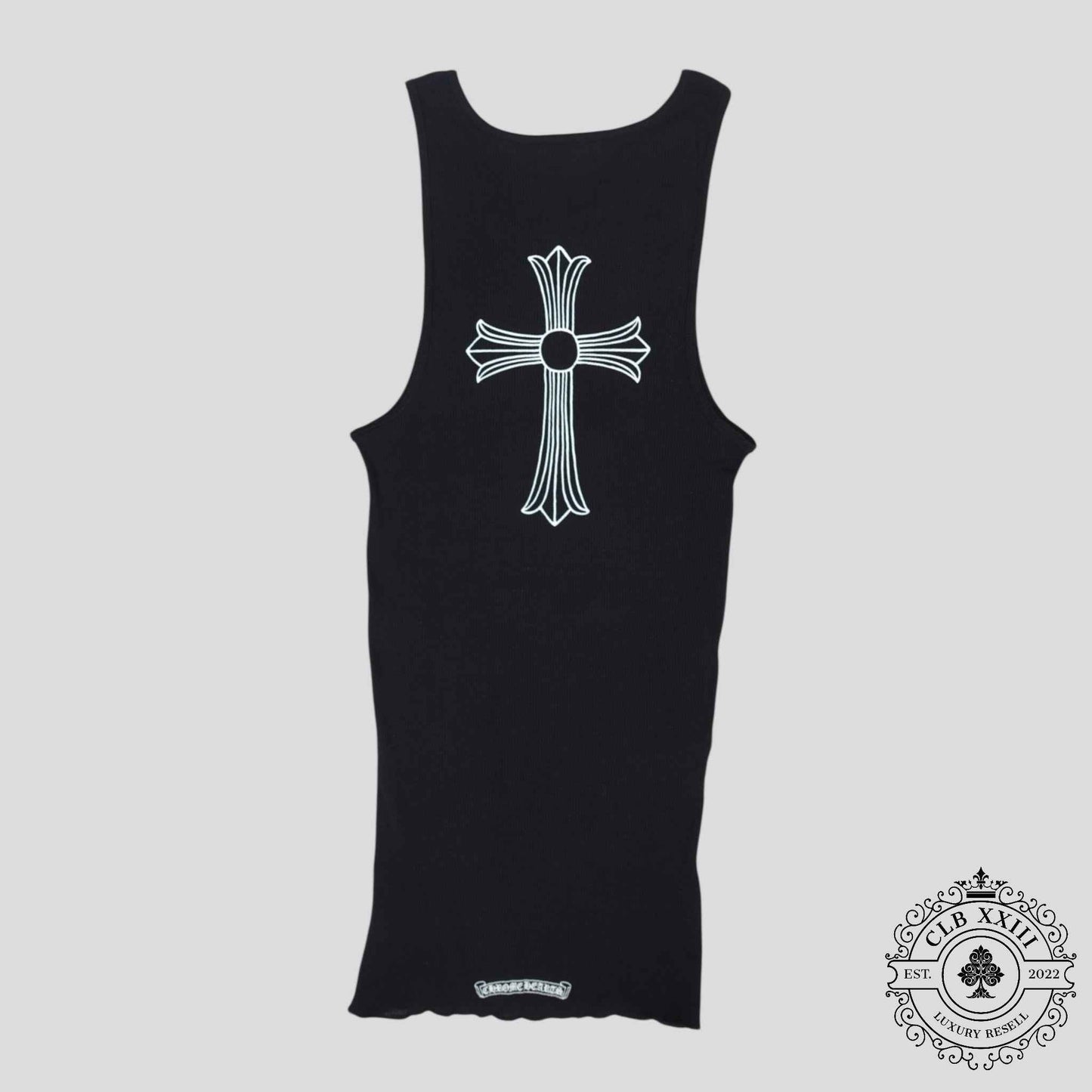 Chrome Hearts Cross Tank Top in Black