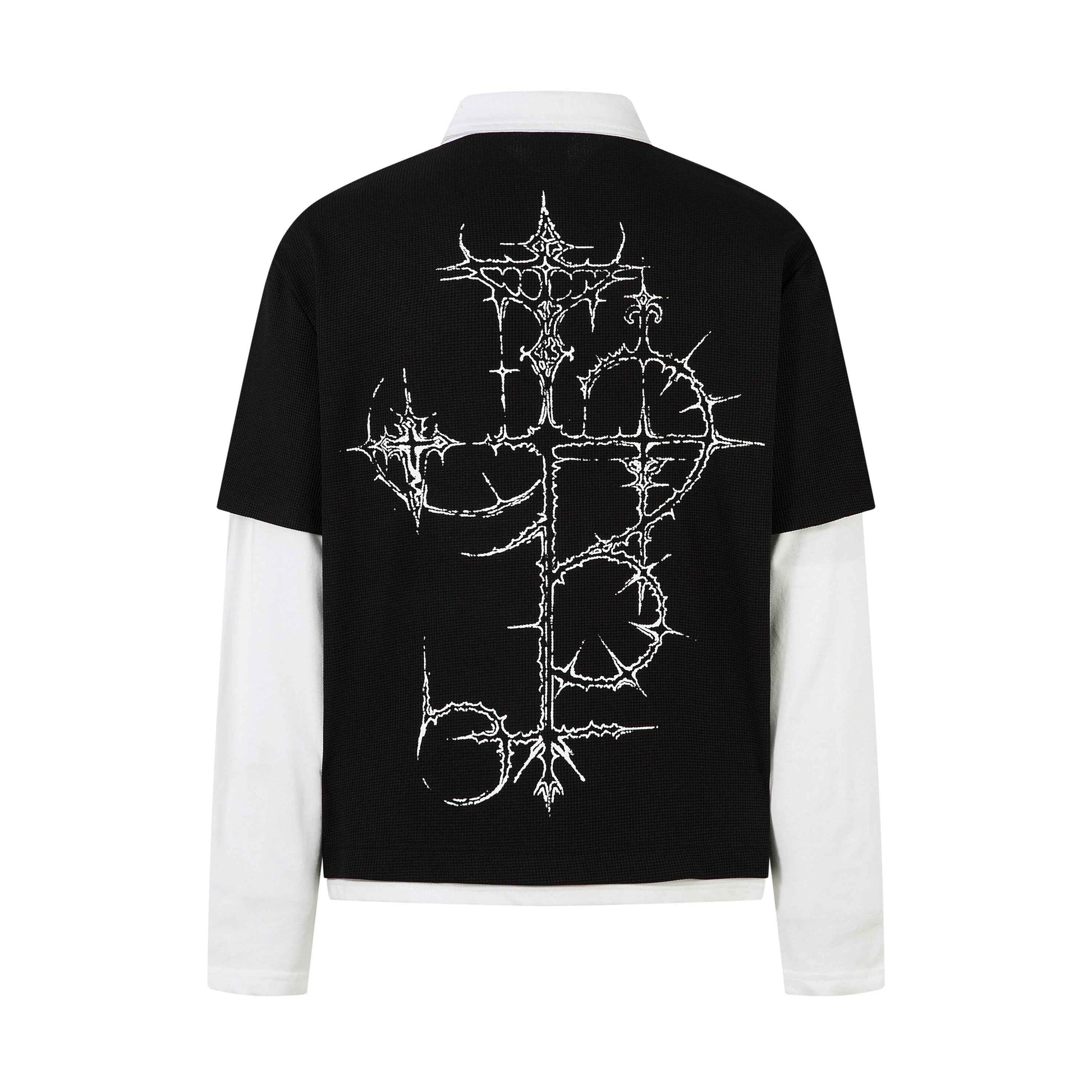 Vampire Graphic Design | Layered Sweatshirt