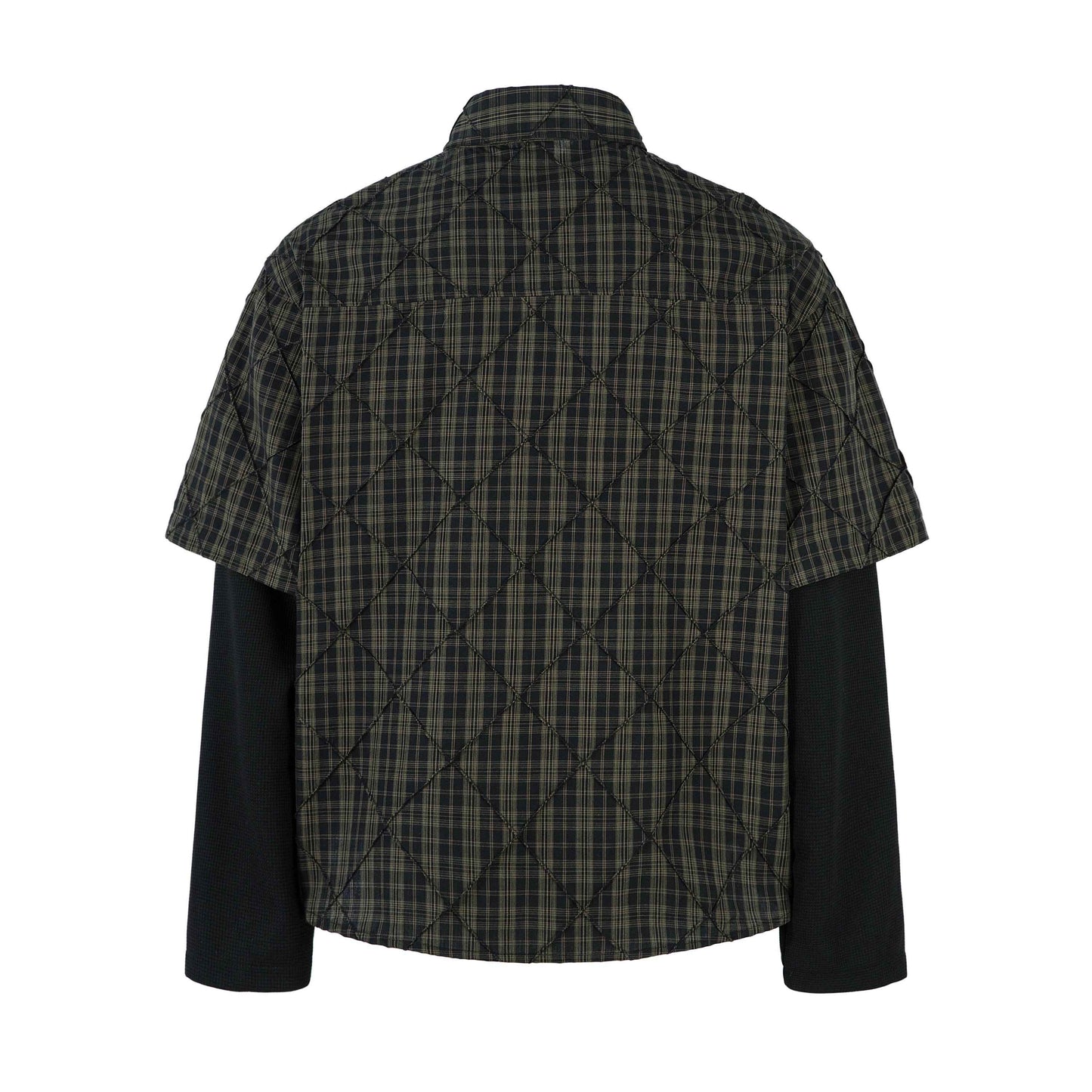 Layered Plaid Shirt | Street Sweatshirt