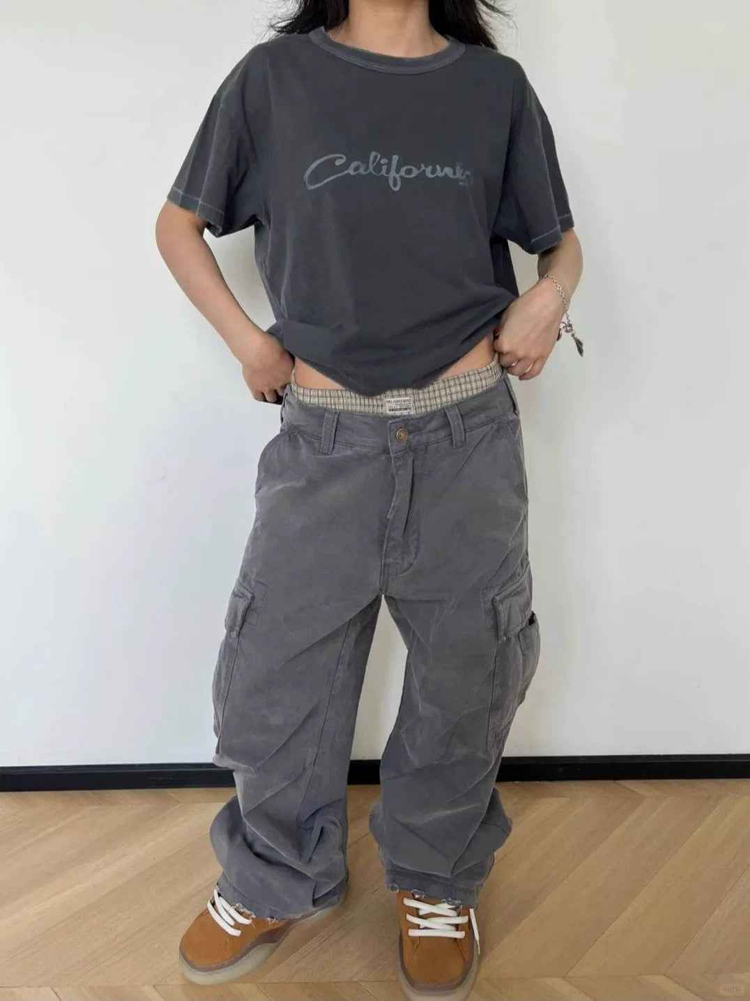 Washed Utility Pocket | Cargo Pants