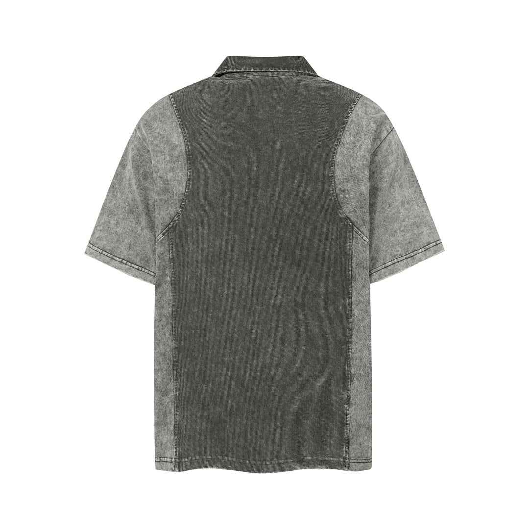 Panel Stitch Cotton T-Shirt