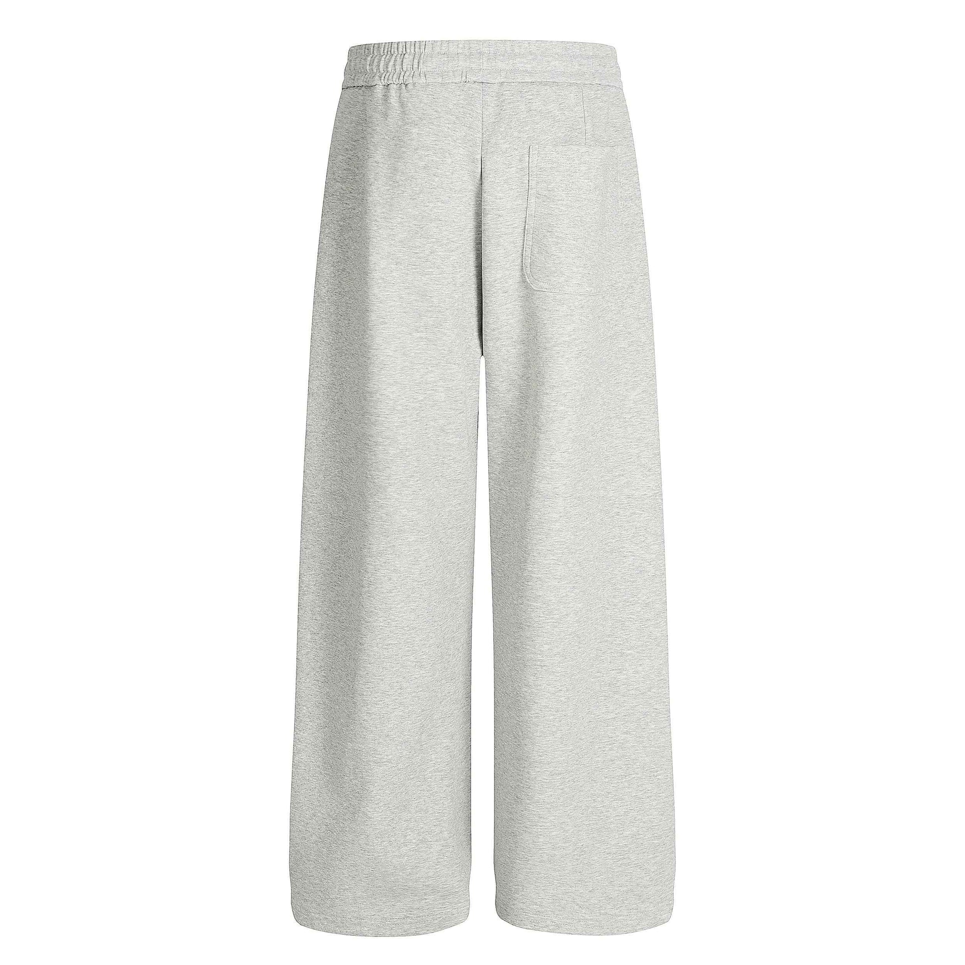 Drawstring Wide Leg Relaxed Sweatpants