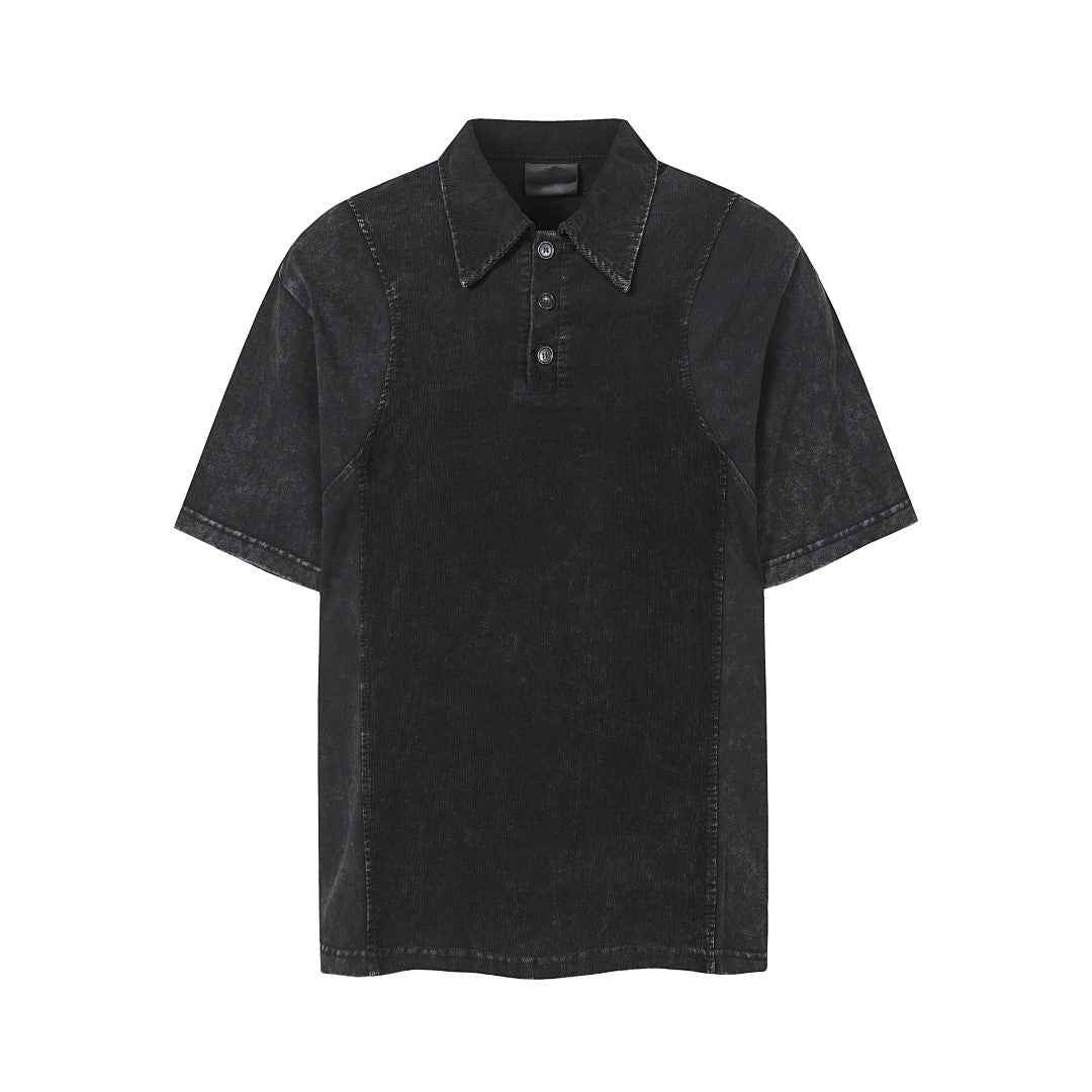 Panel Stitch Cotton T-Shirt