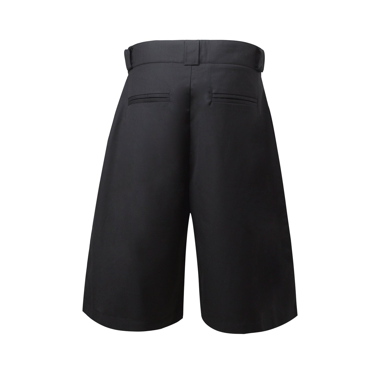 Vintage Deconstructed Pleated Shorts