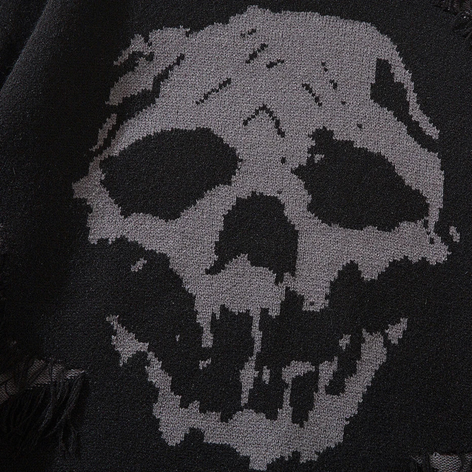 Doomskull Distressed Sweater