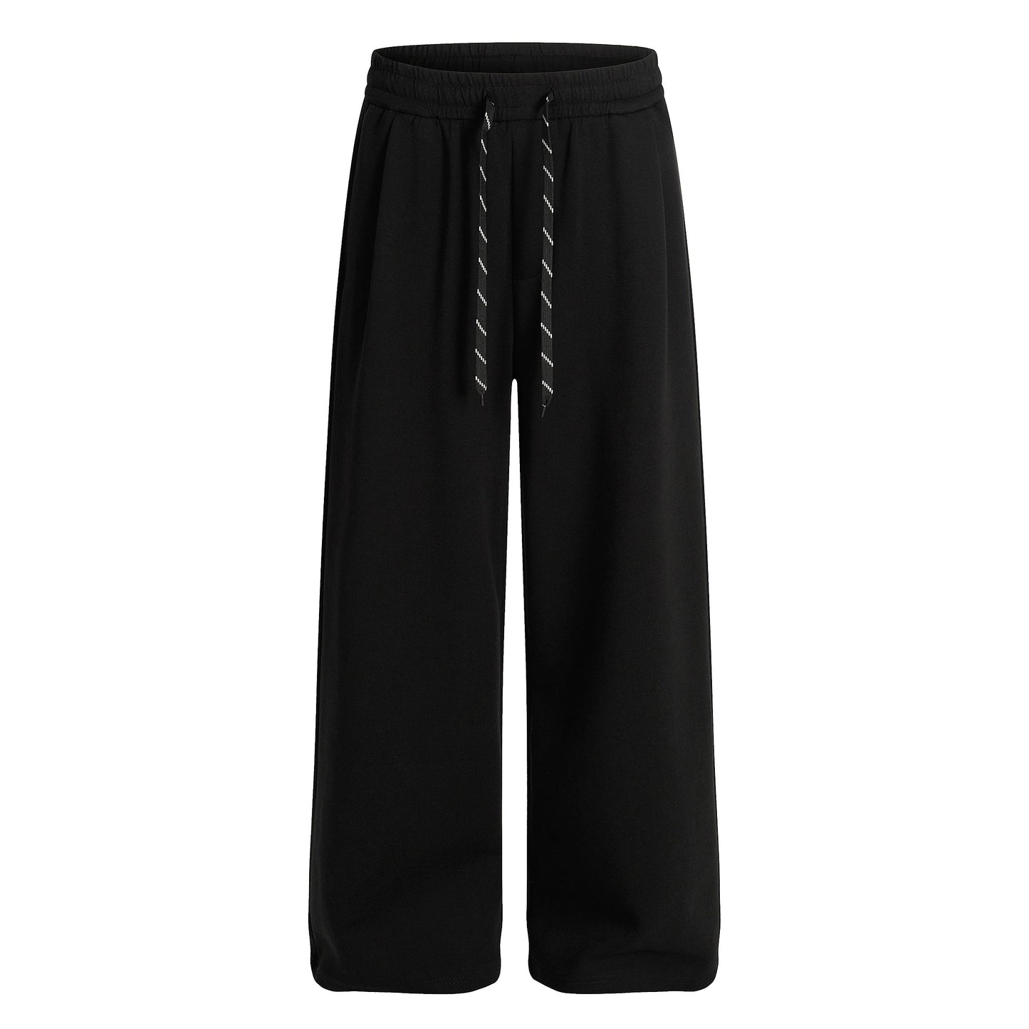 Drawstring Wide Leg Relaxed Sweatpants