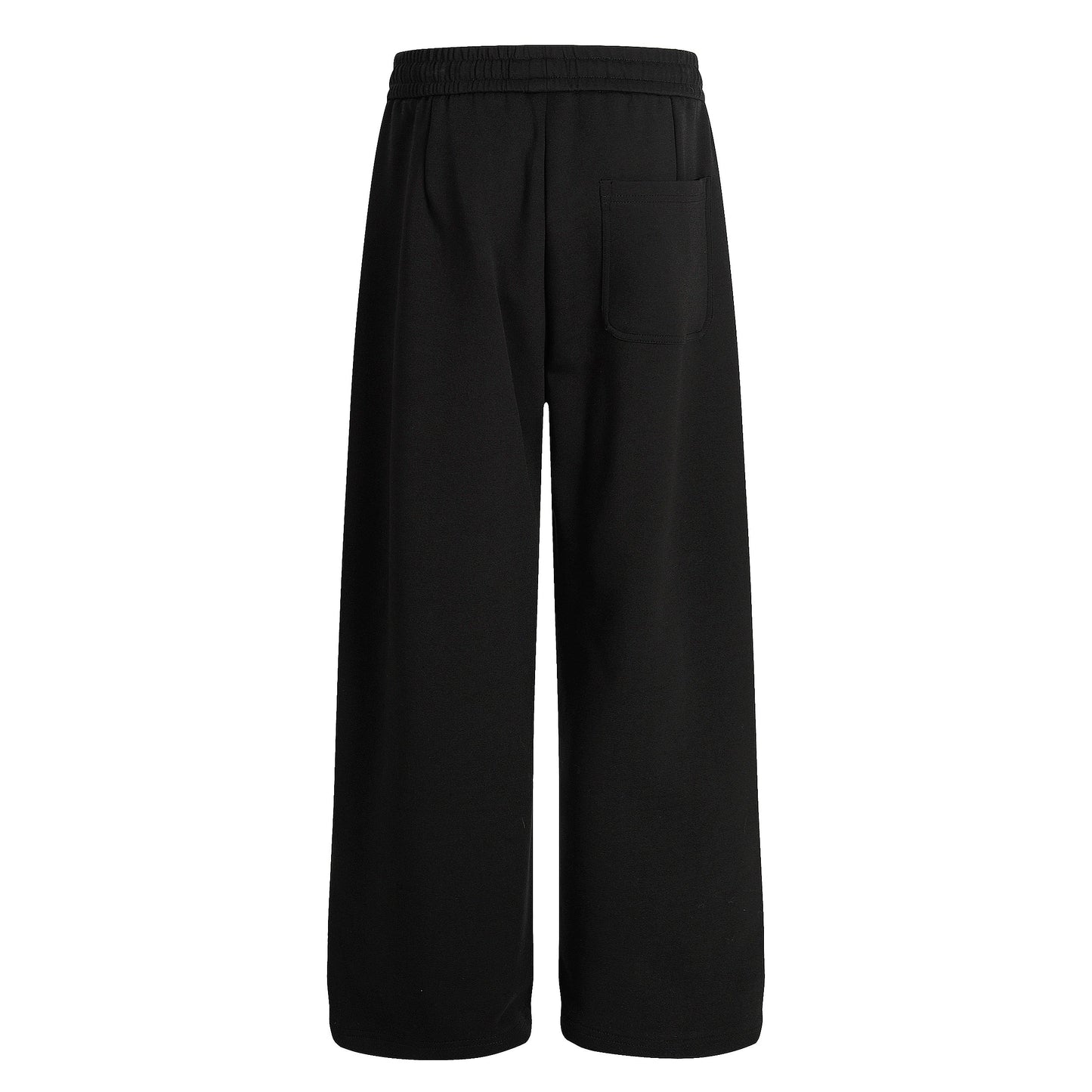 Drawstring Wide Leg Relaxed Sweatpants